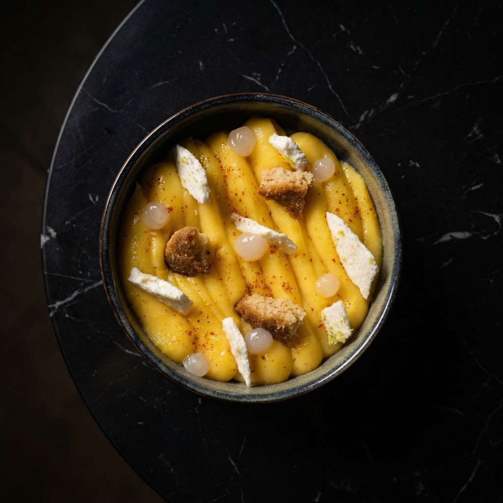 Exemple après retouche — tarte citron rendu pro